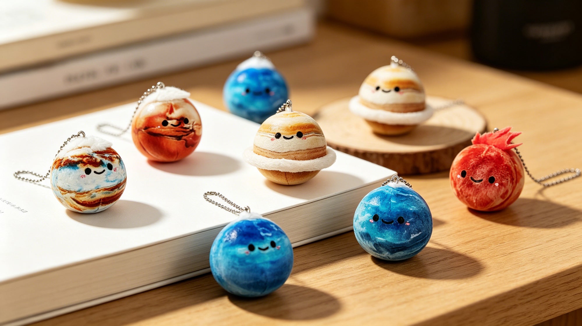 Moe-Eye Star Kids Solar System Planet Blind Box Pendant