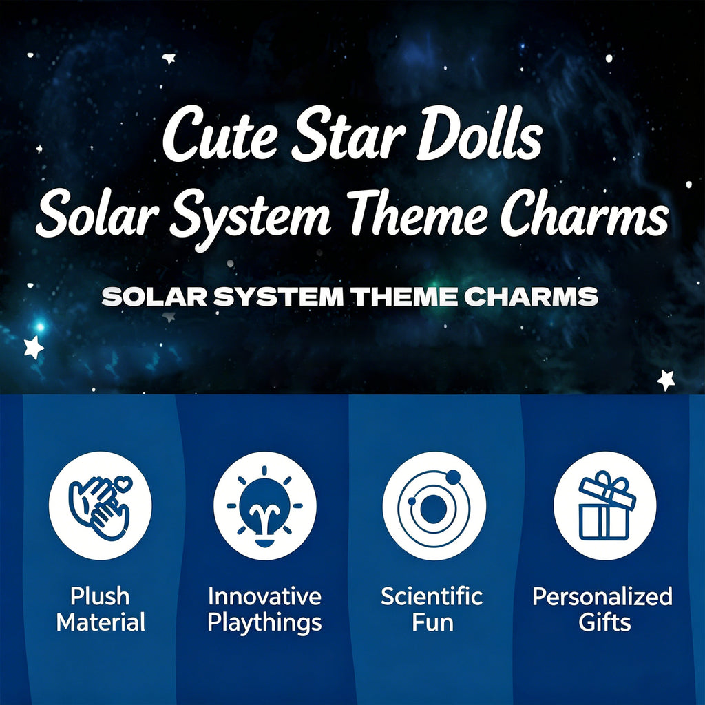 Moe-Eye Star Kids Solar System Planet Blind Box Pendant